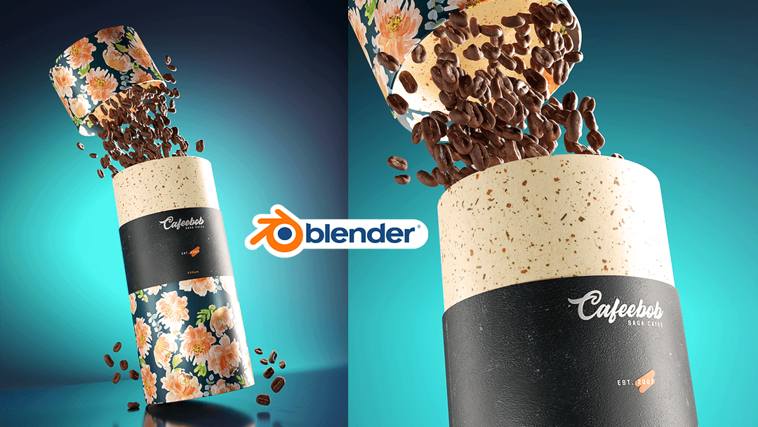 Blender Tutorial Coffee Bean By CG Ashik